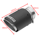 Накрайник за ауспух Sparco със спортен карбонов дизайн