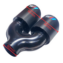 Двоен накрайник за ауспух – Карбон (2x90мм)