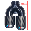 Двоен накрайник за ауспух – Карбон (2x90мм)