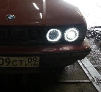 Ангелски Очи диодни за BMW E30 / E34 - Avtozona
