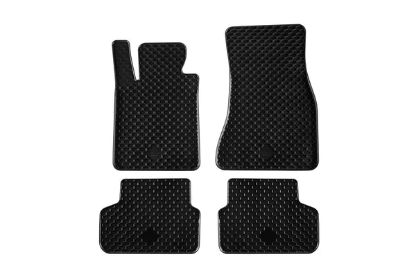 Гумени стелки Gumarny Zubri за BMW Серия 5 G30/G31 и Серия 6 G32 GT (2017+), 4 части, черни