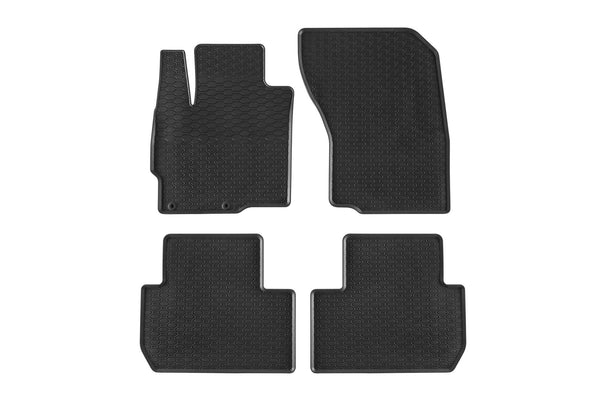 Гумени стелки Geyer&Hosaja за Mitsubishi Outlander III (2012–2021), 4 части, черни