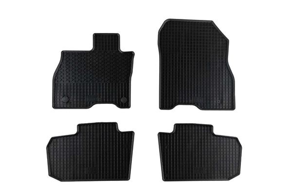 Гумени стелки Rigum за Nissan Leaf (2017 +), 4 части, черни