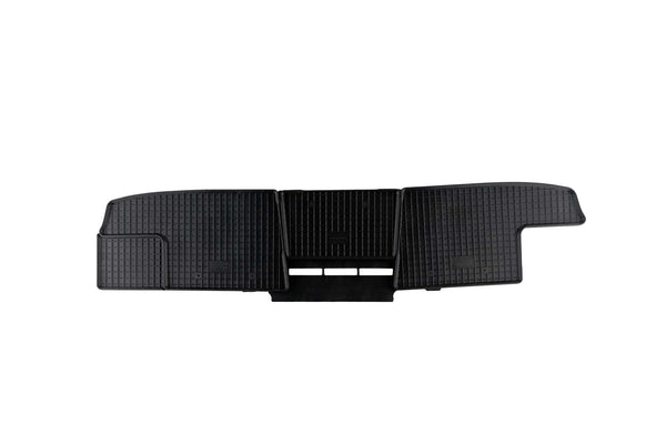 Гумени стелки Rigum за Nissan NV300 (2014+), втори ред, 3 части, черни