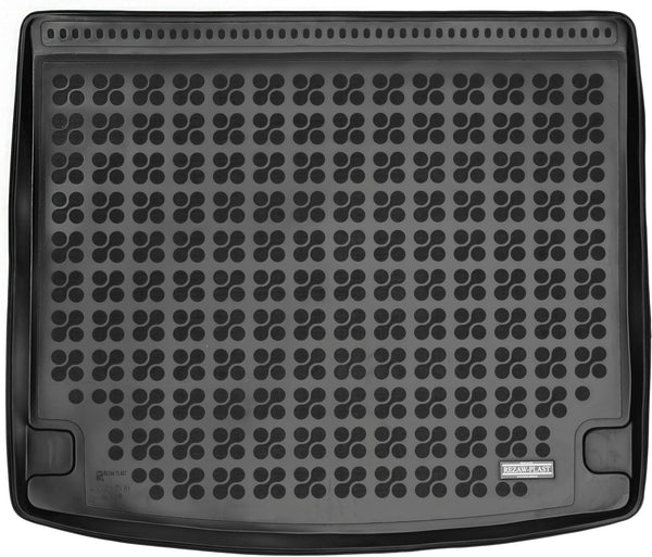 Гумена стелка за багажник Rezaw-Plast® за Skoda Karoq кросоувър (2017+) с резервна гума, със задвижване 4x4