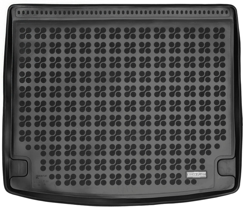 Гумена стелка за багажник Rezaw-Plast® за Skoda Karoq кросоувър (2017+) с резервна гума, със задвижване 4x4