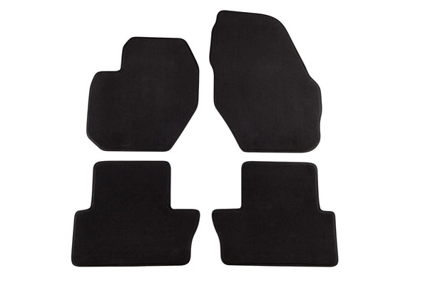 Мокетни стелки Petex за Volvo XC60 (2008–2017) Style – 4 части, черни, захват B058
