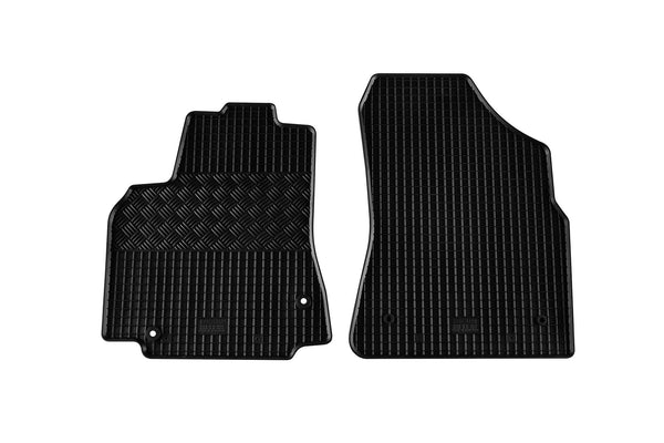 Гумени стелки Rigum за Peugeot Partner (2008–2018), предни, 2 части, черни
