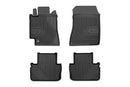 2.5D Гумени стелки Frogum №77 за Lexus IS 200 седан (1998–2005) – 4 части, черни