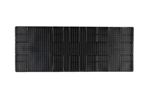 Гумени стелки Rigum за Peugeot Expert (2016+), трети ред, 1 част, черна