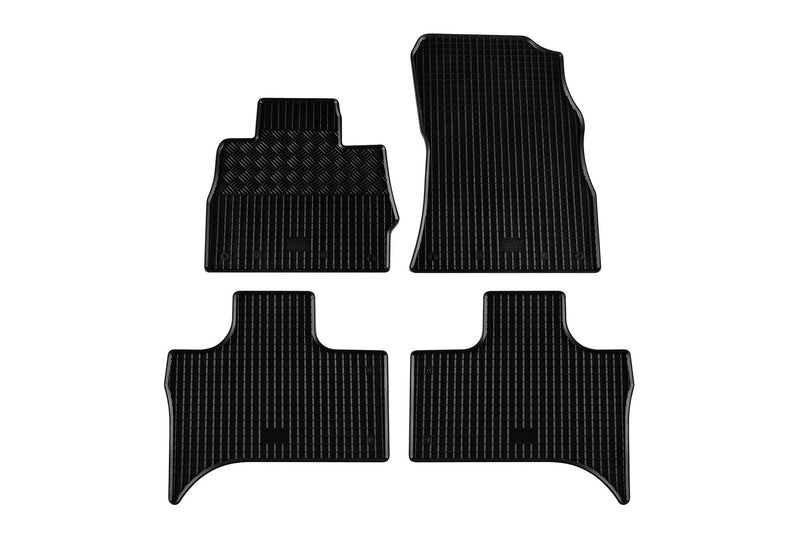 Гумени стелки Rigum за BMW X5 E53 (1999–2006), 4 части, черни