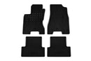 Гумени стелки Rigum за Nissan X-Trail (2007–2013), 4 части, черни