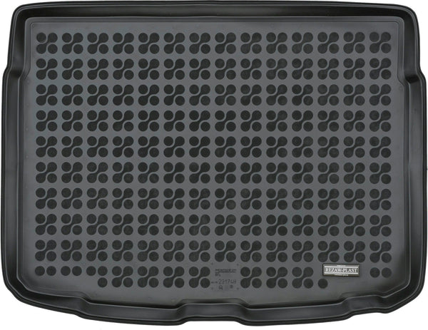 Гумена стелка за багажник Rezaw-Plast® за Toyota Auris II хечбек (2012–2018) хибрид с пакет комфорт – багажник в долно положение