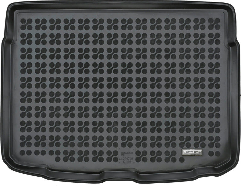 Гумена стелка за багажник Rezaw-Plast® за Toyota Auris II хечбек (2012–2018) хибрид с пакет комфорт – багажник в долно положение