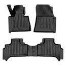 3D гумени стелки Stingray за BMW X5 (E53) (1999-2006), 4 части, черни