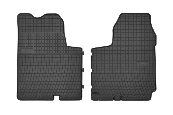 Гумени стелки Frogum за Nissan Primastar (2006–2016), 2 части, черни
