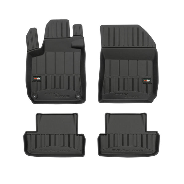 3D Гумени стелки Frogum за Peugeot 308 II хечбек (2013–2021) – 4 части, ProLine серия, TPE