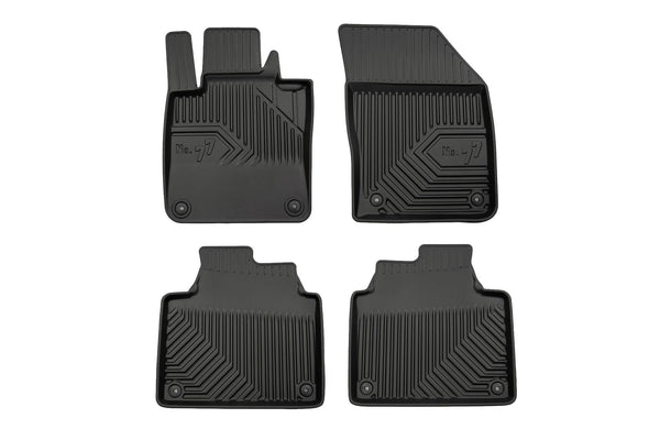 2.5D Гумени стелки Frogum №77 за Volvo S90 (2016+) – 4 части, черни