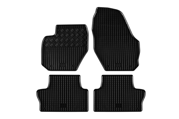 Гумени стелки Rigum за Volvo XC60 (2009–2017) – 4 броя, черни