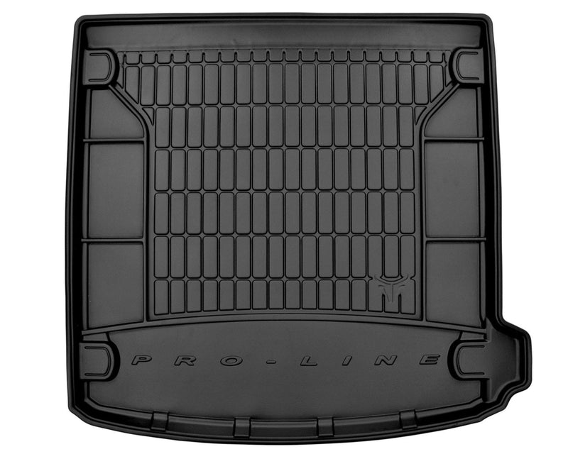 Гумена стелка за багажник Frogum Pro-Line за Audi Q8 (2018+), с временна резервна гума, органайзер и ляв джоб