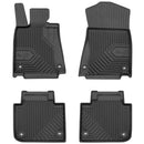 2.5D Гумени стелки Frogum №77 за Lexus GS Седан (2012–2020) без 4x4 - Avtozona