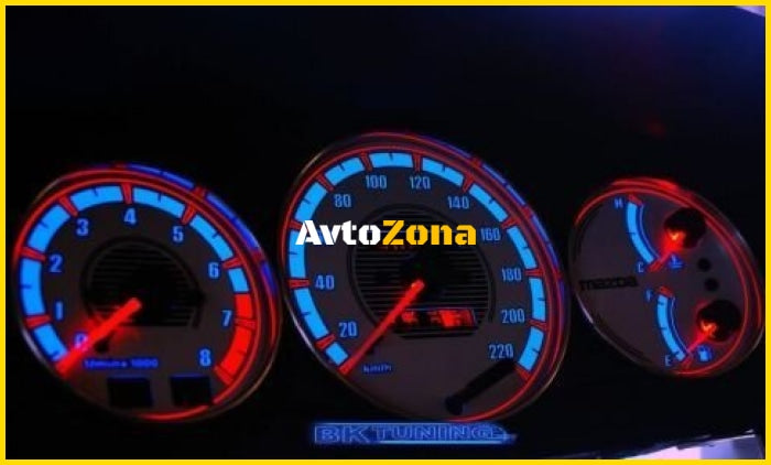 Плазмени циферблати - MAZDA 323C DESIGN - 2 - Avtozona