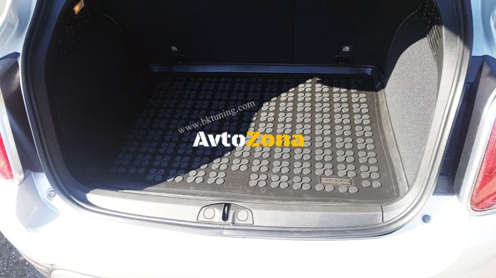 Гумена стелка за багажник Rezaw Plast за Fiat 500X (2014 + ) with a regular spare tire - Rezaw Plast - Avtozona