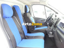 2 + 1 Калъфи тапицерия за предни седалки за Опел Виваро Opel Vivaro Рено Трафик Renault Trafic 2014 + - Avtozona