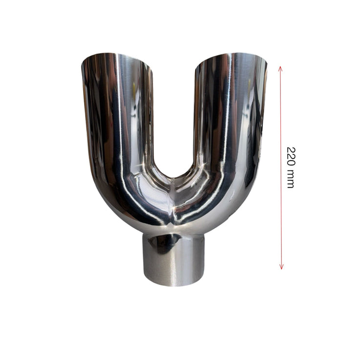 Двоен накрайник за ауспух – 215 мм