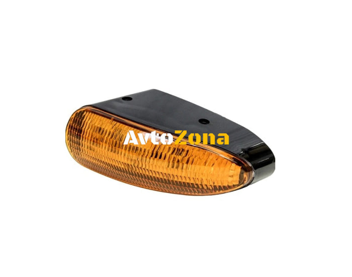 21W Лед LED Сигнална Лампа Мигач Аварийна Оранжева Светлина AGCO John Deere - Avtozona