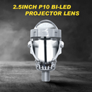 Комплект от 2бр. Bi-LED диодни лупи за вграждане във фарове с къси и дълги светлини 2.5 инча 80W 7000lm 12V
