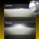 Комплект от 2бр. Bi-LED диодни лупи за вграждане във фарове с къси и дълги светлини 2.5 инча 80W 7000lm 12V