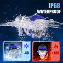 Комплект от 2бр. Bi-LED диодни лупи за вграждане във фарове с къси и дълги светлини 3 инча 130W 8000lm 12V +500% Яркост