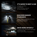 Комплект от 2бр. Bi-LED диодни лупи за вграждане във фарове с къси и дълги светлини 3 инча 120W 8000lm 12V +500% Яркост