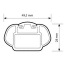 Напречни греди Nordrive EVOS ALUMIA за Alfa Romeo Giulia (2015+)
