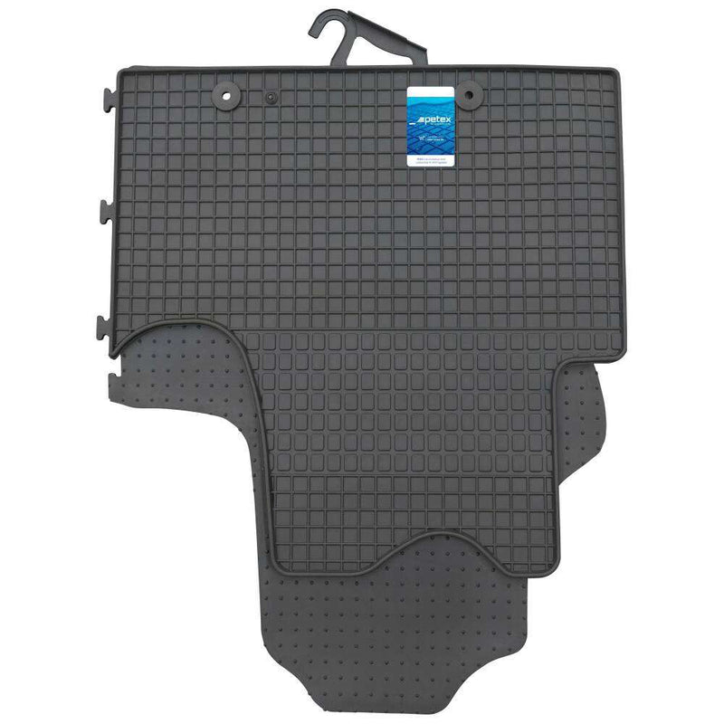 Гумени стелки Petex за Opel Vivaro (2014-2018) 3 места, 2 части