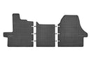 Гумени стелки Frogum за Fiat Ducato (2006+) 3 части, черни