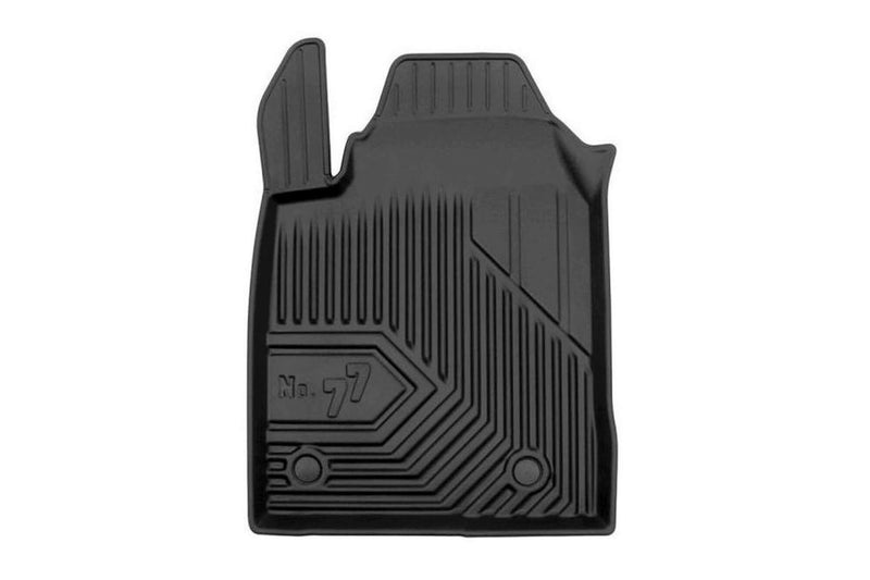 2.5D Гумени стелки Frogum №77 за Alfa Romeo Giulietta (2010–2020), 4 части, черни