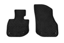 Гумени стелки Rigum за BMW X1e/iX1 U11 (2022+) и iX2 U10 (2024+), 4 части, черни