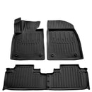 3D гумени стелки Stingray за Lexus RX (2015+), 4 части, черни