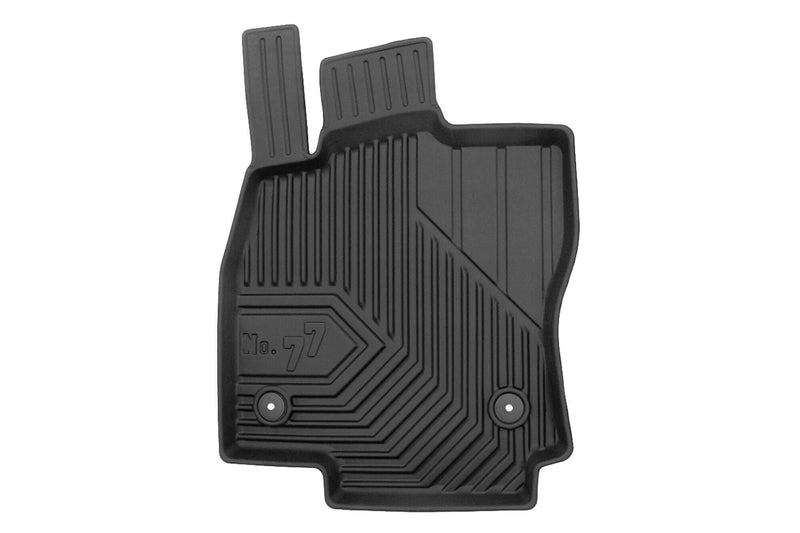 2.5D Гумени стелки Frogum №77 за Audi A3 8Y (2020+) за всички модели без Mild Hybrid, 4 части, черни