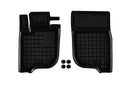 Гумени стелки Rezaw-Plast за Mitsubishi L200 V (2019-2023) двойна кабина / автоматична скоростна кутия 4x4 AWD