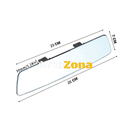 Универсално панорамно огледало – 250 мм - Avtozona