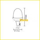 Сигнална лампа - 60 диода 9-30V - Avtozona