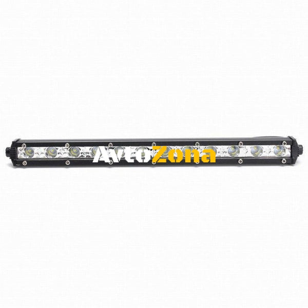 34 См Мощен LED бар с насочена Spot светлина 36W 12 LED 12V 24V АТВ Джип 4х4 Offroad Камион - Avtozona