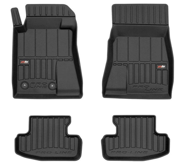3D гумени стелки Frogum за Ford Mustang купе (2014-2023) и Ford Mustang (2023+)