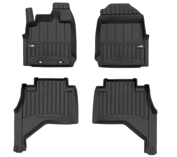 3D гумени стелки Frogum за Isuzu D-Max (2019+) с двойна кабина