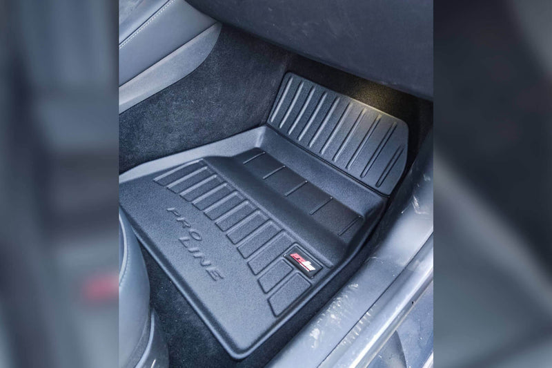 3D гумени стелки Frogum за Tesla Model 3 (2017-2023) – 3 части тип леген