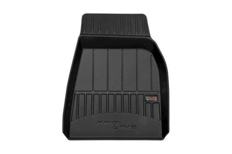 3D гумени стелки Frogum за Tesla Model X (2015+) 6-местен модел – 3 части, черни