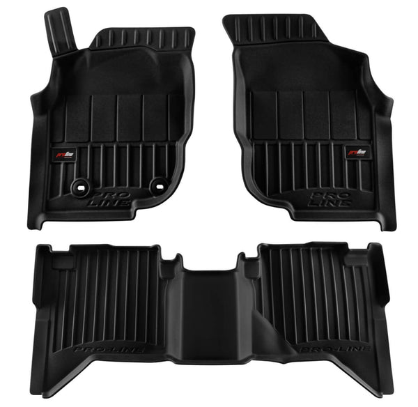 3D Гумени стелки Frogum за Toyota Hilux Pickup (2005–2015) тип леген